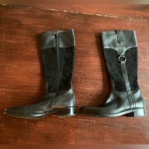 AGL Attilio Giusti Leombruni Leather Knee-High Boots